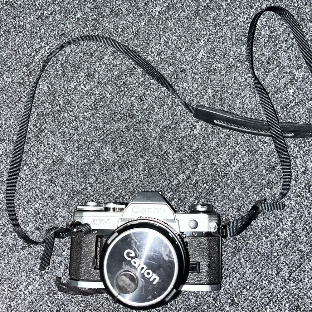 Canon AE-1 35mm film camera